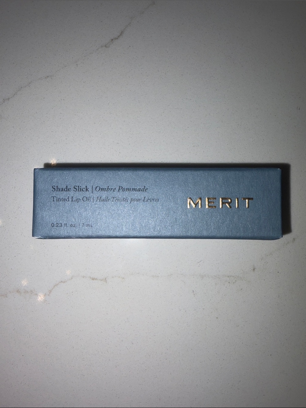 MERIT Shade Slick Tinted Lip Oil - Pink Beet